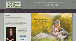 Desktop Screenshot of moneycarevt.com